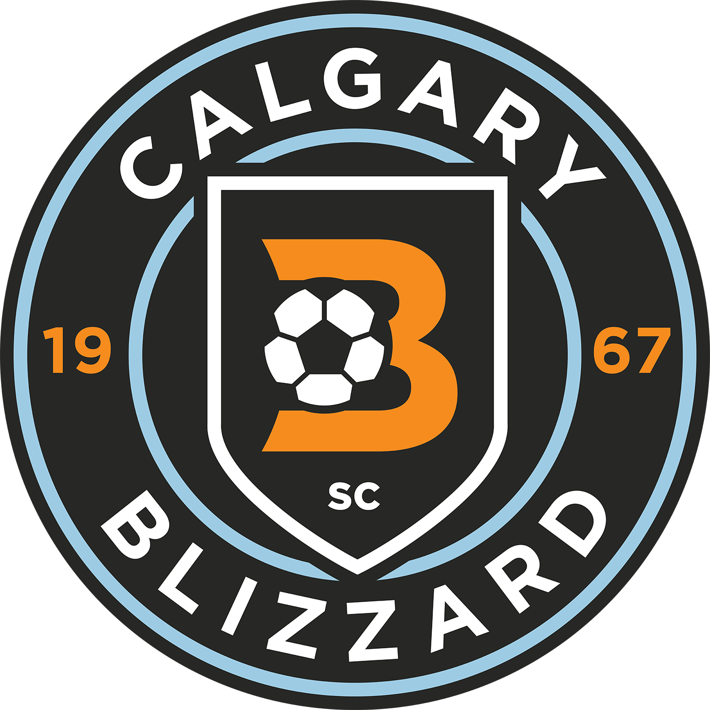 Calgary Blizzard SC logo